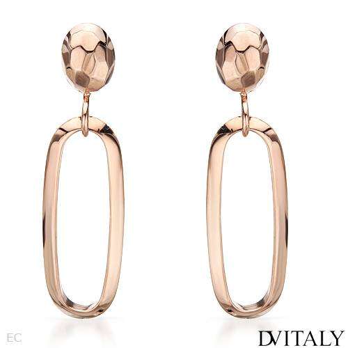 DV ITALY EARRINGS IN 14K Gold.